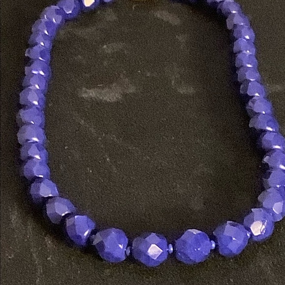 Art Deco Faceted Lapis Bead Necklace
Rare c.1930 Excellent Condition - Picture 3 of 16